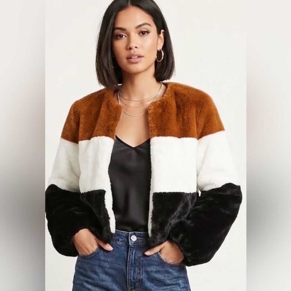 Forever 21 Faux Fur Jacket